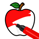 coloring page asmr drawing