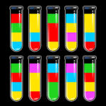 water sort puzzle game 3d